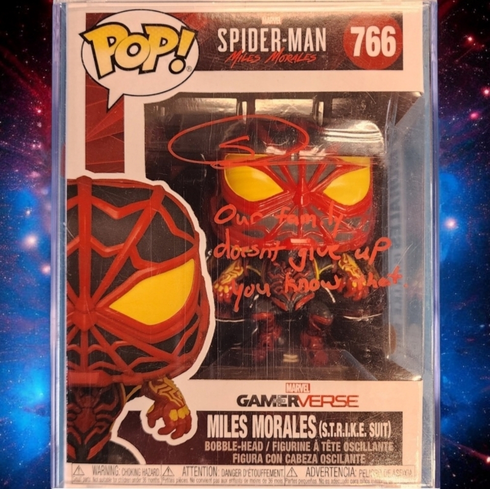 FunkoPop! Spider-Man Miles Morales STRIKE SUIT #766